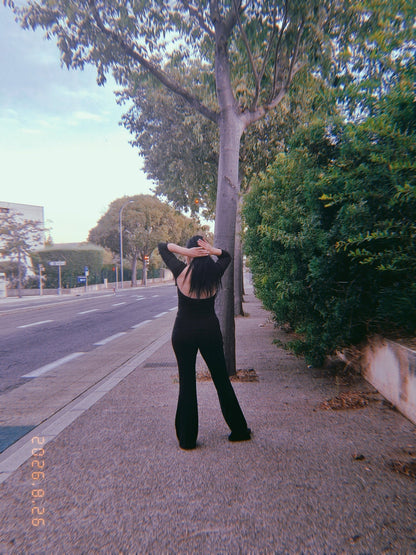 haut soie pantalon satin - boldas jupe boldas