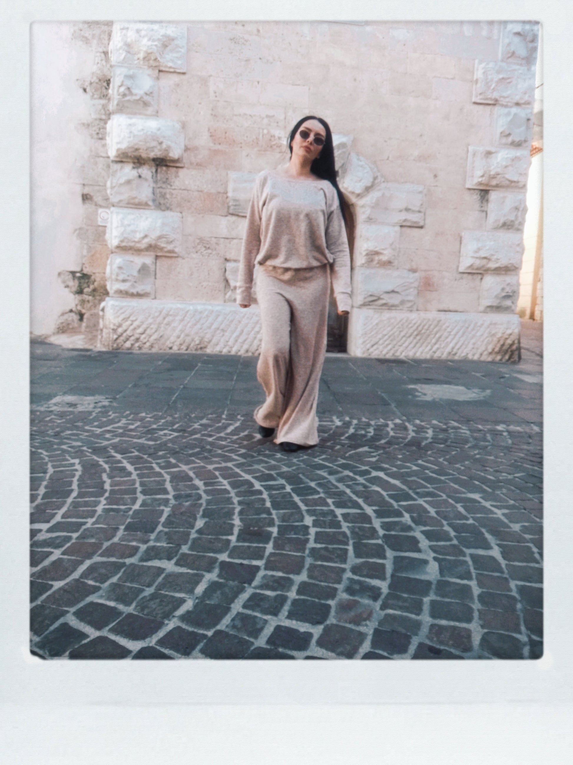 haut soie pantalon satin - boldas jupe boldas