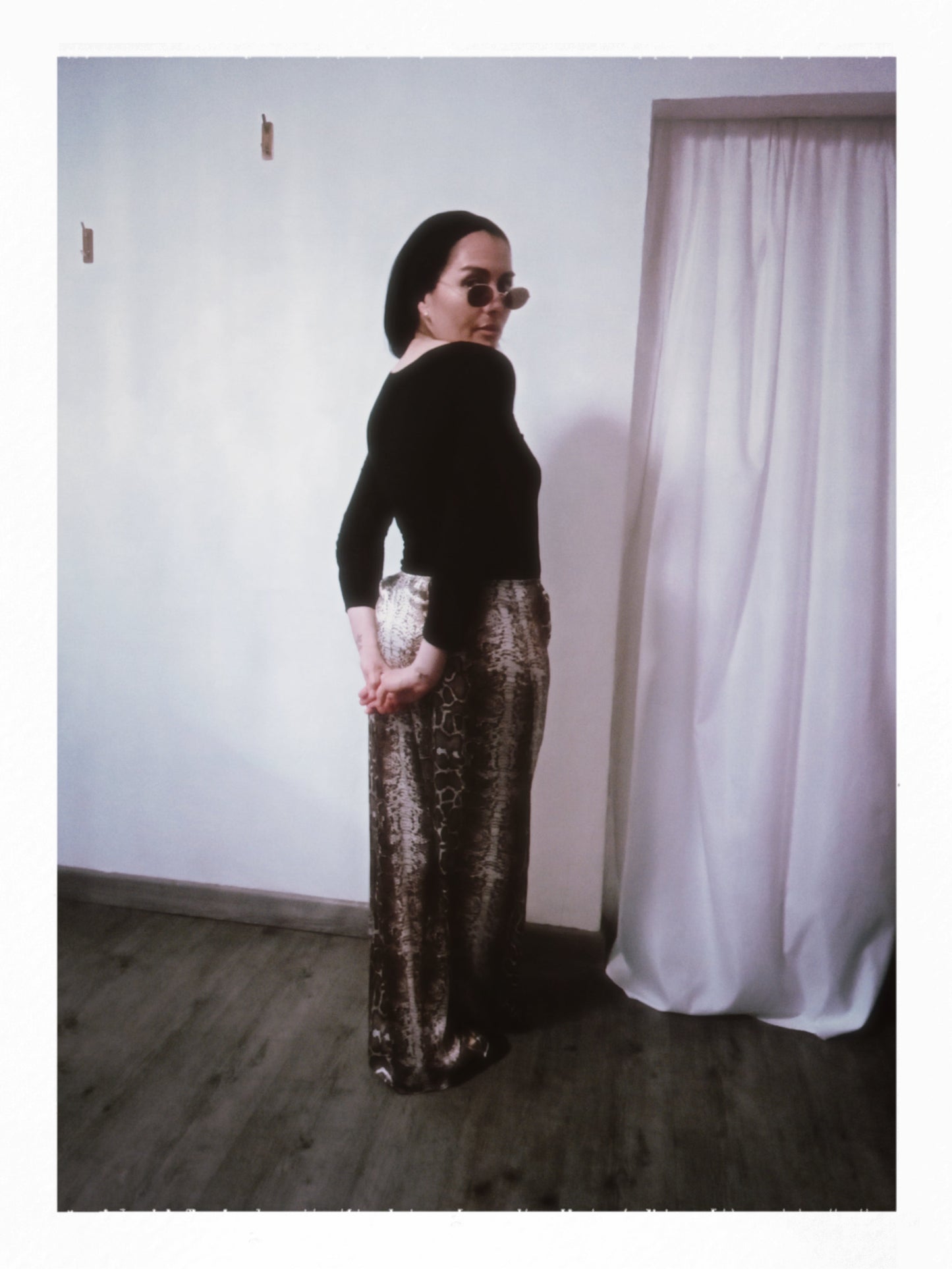 haut soie pantalon satin - boldas jupe boldas