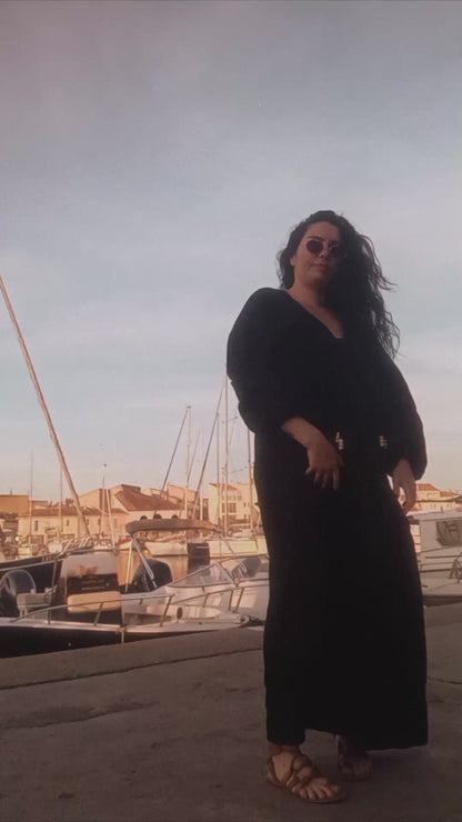 Robe Ample Elyra Noir